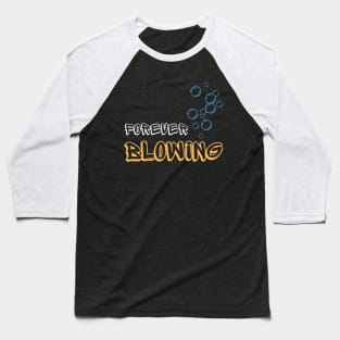 East London Blowing Bubbles Baseball T-Shirt